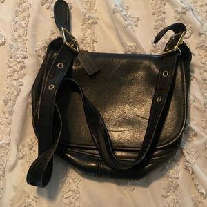 Vintage Black Coach Patricia’s Legacy Purse E6D 9951